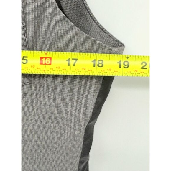 Kenneth Cole‎ Waistcoat Suit Vest Black White Men Size Medium - Picture 9 of 10